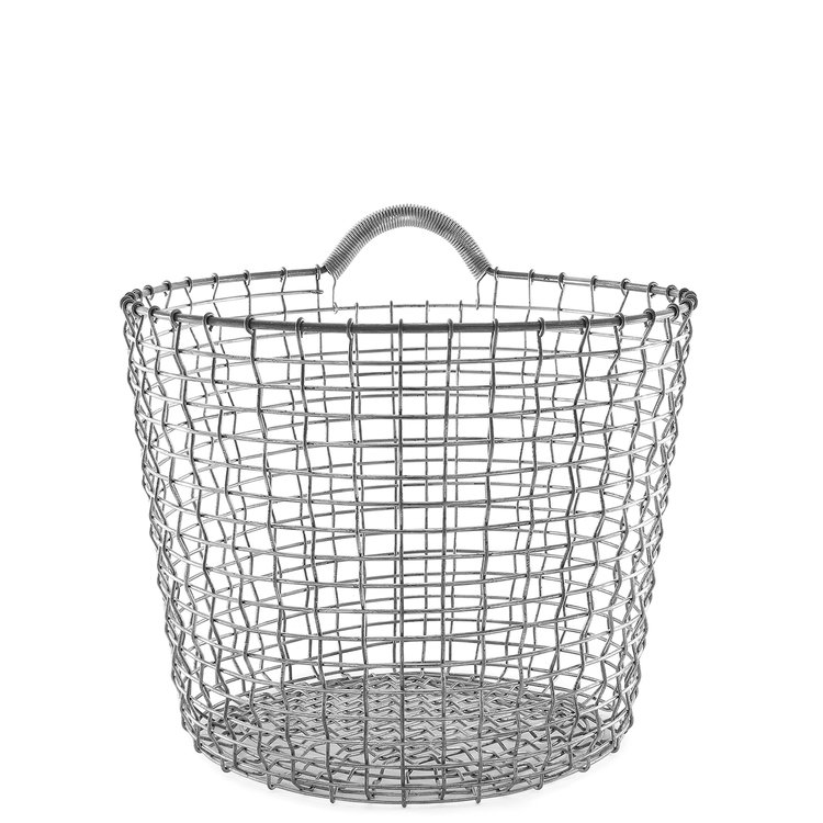 Handmade Basket Galvanized Steel Bin Series 24